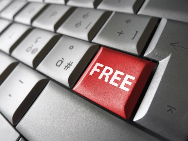 Free Online Offerta Pc chiave — Foto Stock