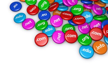 Domain Name Internet Concept clipart