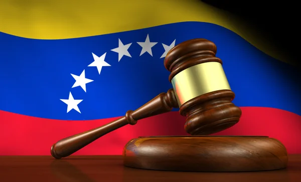 Venezuela Law Legal System Concept — Stock Photo, Image