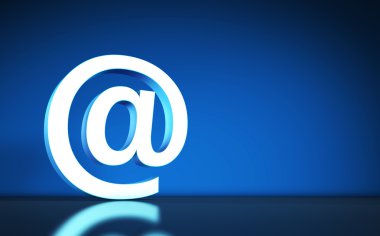 Web sitesi e-posta simgesi Internet simgesi