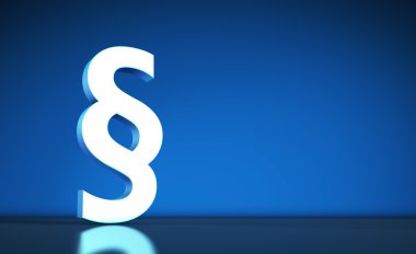 Paragraf sembolü ve simge