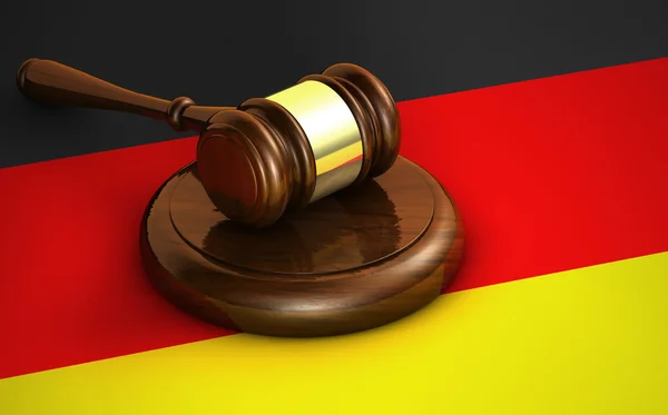 Allemagne Droit et justice Concept — Photo