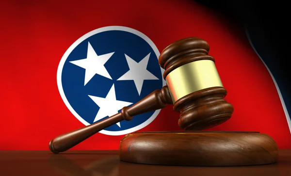 Concetto di ordinamento giuridico del Tennessee — Foto Stock