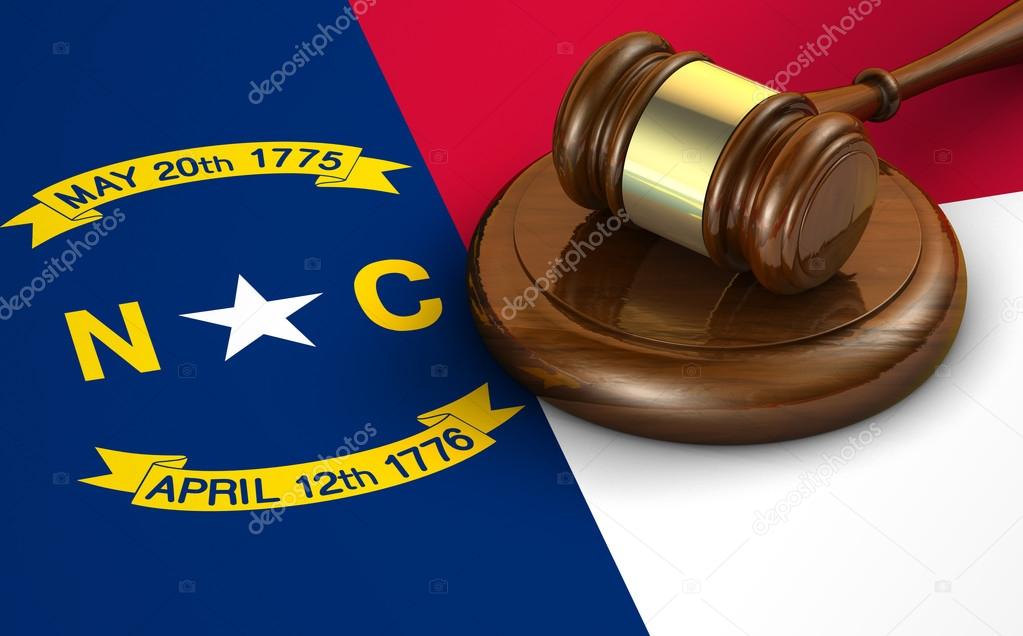 North Carolina Law Legal System Concept