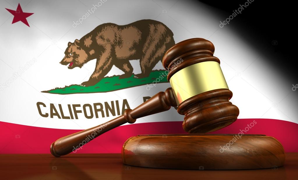 California Law Legal System Concept