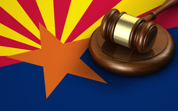 Arizona Law Legal System Concept — Stock Photo, Image