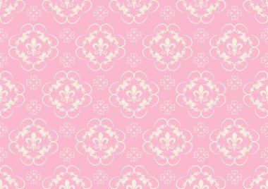 duvarlar vintage Dikişsiz desen için Şam dekoratif duvar kağıdı