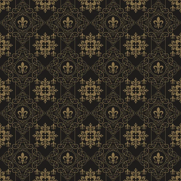 Vintage wallpaper vector — Stock Vector