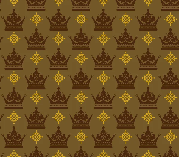 Royal seamless pattern — Stock Vector