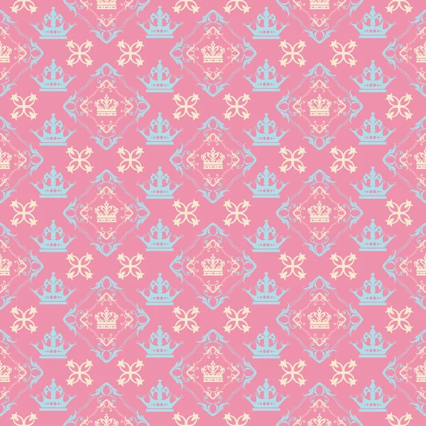 Seamless pattern retro — Stock Vector