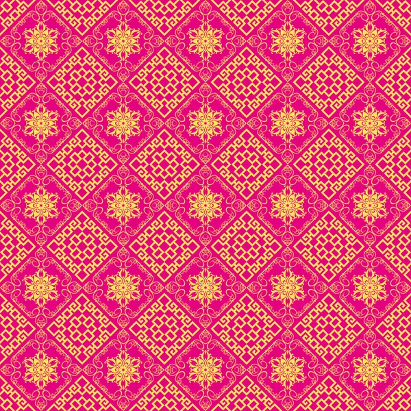 Chinese seamless pattern — Stock Vector