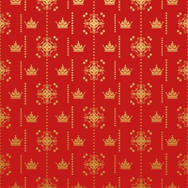 Dikişsiz desen antik