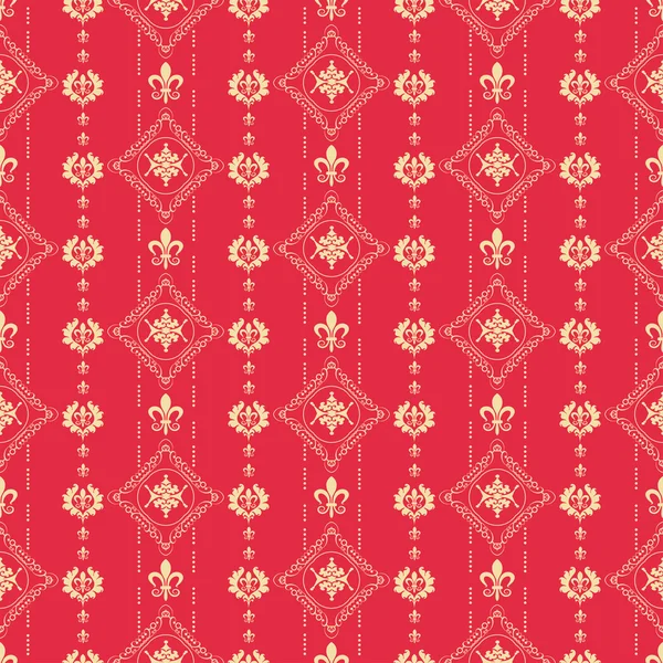 Seamless Pattern Vintage — Stock Vector