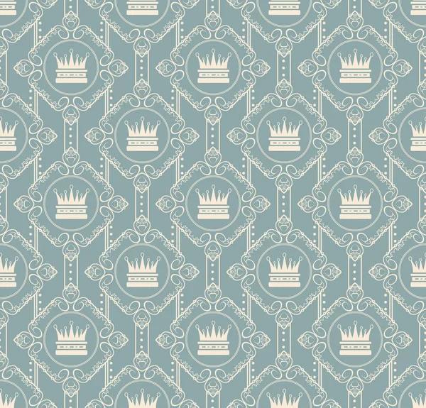 Seamless Pattern Vintage — Stock Vector