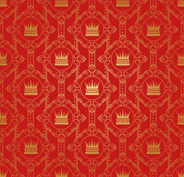 Dikişsiz desen antik