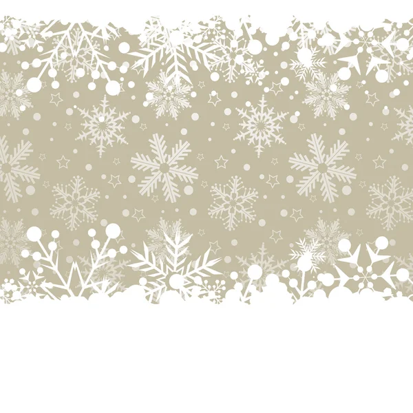 Kerstkaart. Frame, grens, sjabloon voor grafische vormgeving. Frame met Kerstmis. Vector — Stockvector