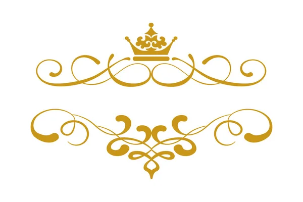 Emblème Couronne Royale Image Vectorielle — Image vectorielle