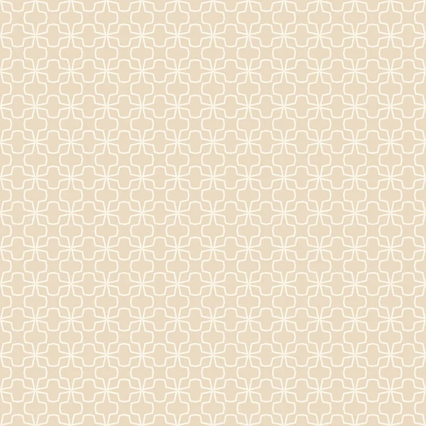 Beige Naadloos Patroon Behang Textuur — Stockvector