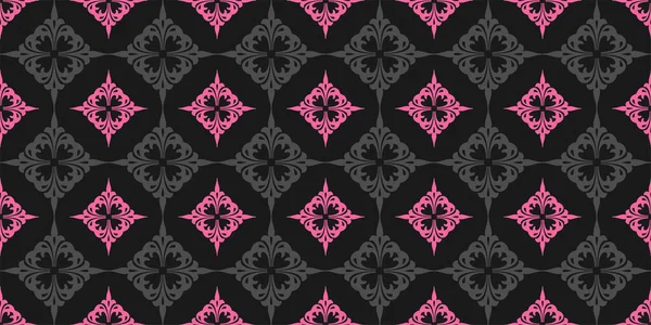 Hintergrund Muster Dekoratives Ornament Nahtlose Textur Der Tapete — Stockvektor