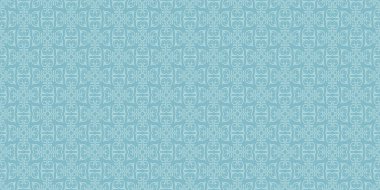 Çiçek süsüsüyle dekoratif arka plan deseni. Mavi gözlükler. Kusursuz duvar kağıdı dokusu. Vektör resmi