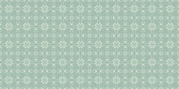 Patrón Fondo Decorativo Simple Con Adornos Florales Textura Fondo Pantalla — Archivo Imágenes Vectoriales