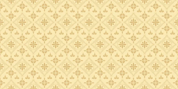 Motif Fond Avec Des Ornements Décoratifs Dans Style Vintage Texture — Image vectorielle