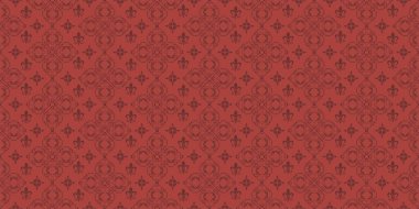 Beyaz arka planda altın bir süs. Kusursuz duvar kağıdı dokusu. Vektör grafikleri