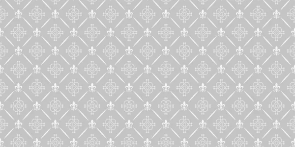 Background Pattern Retro Style Gray Shades Color Seamless Wallpaper Texture — Stock Vector