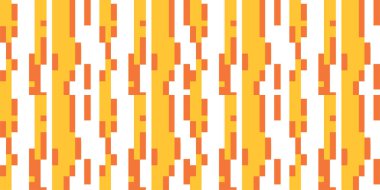 Geometrik şekillerin soyut arkaplanı. Turuncu ve sarı gözlükler. Kusursuz duvar kağıdı dokusu. Vektör illüstrasyonu