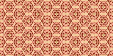 Dekoratif arka plan deseni, duvar kağıdı. Kusursuz desen, tasarımın için doku. Vektör resmi