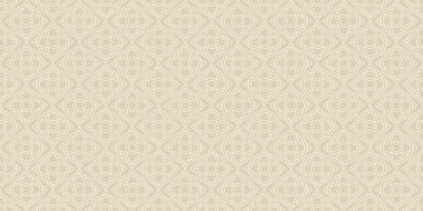 Bej arka planda geometrik süslemeli dekoratif arkaplan deseni. Kartpostallar, kapaklar, duvar kağıtları için harika. Kusursuz desen, tasarımın için doku. Vektör resmi