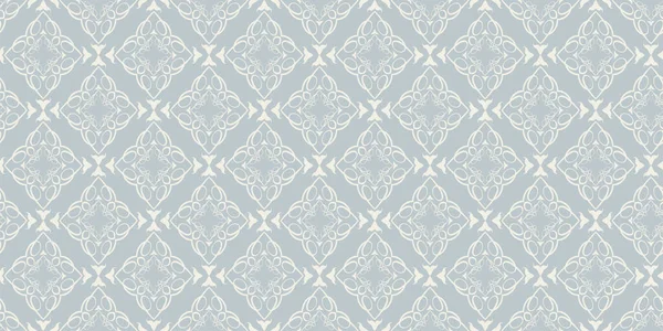 Abstract Background Pattern Floral Ornaments Gray Background Vintage Style Wallpaper — Stockový vektor