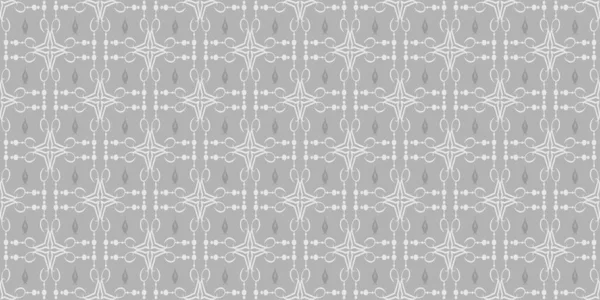 Background Pattern Decorative Snowflakes Gray Background Seamless Pattern Texture Suitable — Stock Vector