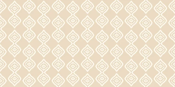 Fondo Con Patrones Geométricos Simples Beige Patrón Sin Costuras Textura — Vector de stock