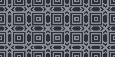 Modern geometrik arka plan. Siyah ve beyaz geometrik desen. Kusursuz desen, doku. Vektör grafikleri