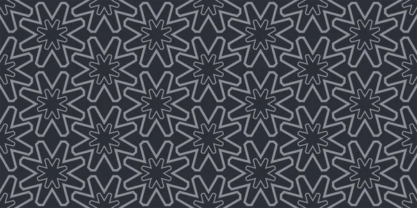 Soyut Geometrik Arkaplan Siyah Beyaz Geometrik Desen Kusursuz Desen Doku — Stok Vektör