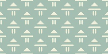 Basit geometrik elementlerle eski moda arka plan deseni, retro, duvar kağıdı. Kusursuz desen, doku. Vektör grafikleri