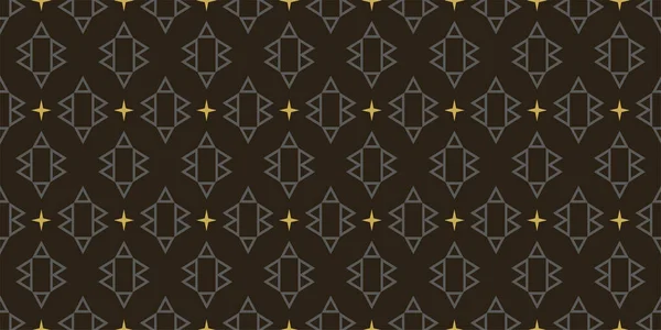 Einfaches Mosaik Hintergrundmuster Auf Schwarzem Hintergrund Tapete Nahtloses Muster Textur — Stockvektor