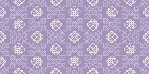 Ethnic Background Pattern Indian Style Purple Background Wallpaper Seamless Pattern — Vector de stock