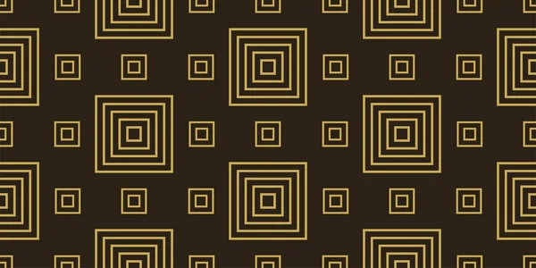 Achtergrond Afbeelding Met Geometrische Ornament Zwarte Achtergrond Behang Naadloos Patroon — Stockvector