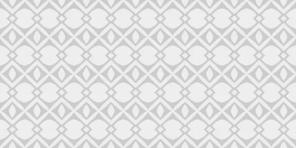 Fond Blanc Avec Ornement Géométrique Gris Forme Carrelée Papier Peint — Image vectorielle