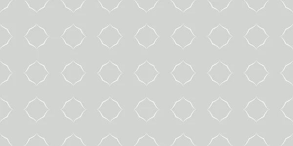 Gray Background Simple Geometric Ornament Monochrome Wallpaper Seamless Pattern Texture — Vector de stock