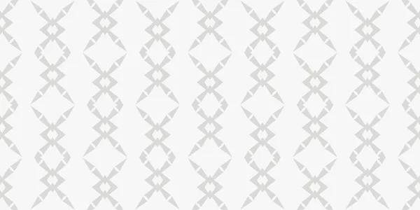 Monochrome Background Pattern Simple Decorative Ornament White Background Wallpaper Seamless — Stock Vector