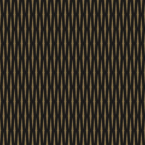 Eenvoudig Achtergrond Patroon Met Bruine Elementen Zwarte Achtergrond Behang Naadloos — Stockvector
