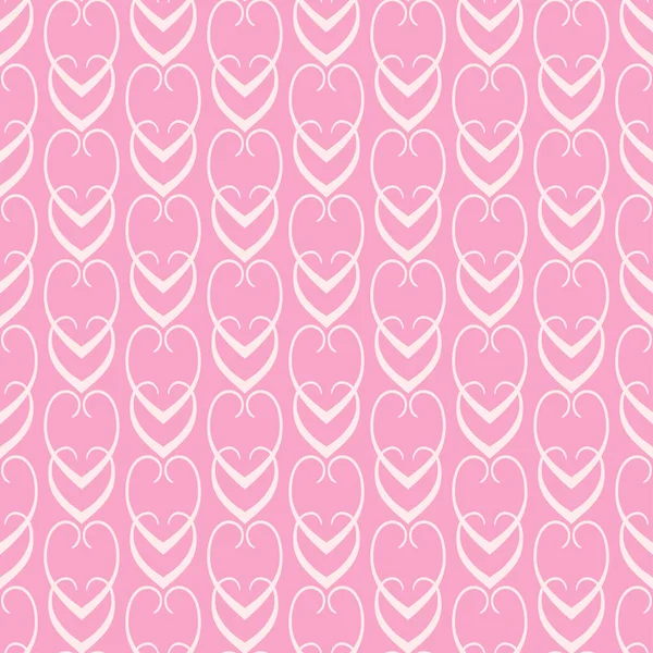 Pembe arka planda kalpleri olan şirin bir arkaplan deseni, duvar kağıdı. Kusursuz desen, doku. Vektör resmi