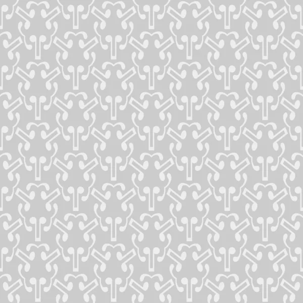 Abstract Backgrounds Patterns Decorative Elements Light Gray Background Wallpaper Seamless — Stock Vector