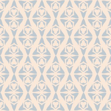 Basit dekoratif süslemeli tek renkli arkaplan deseni, duvar kağıdı. Kusursuz desen, doku. Vektör resmi