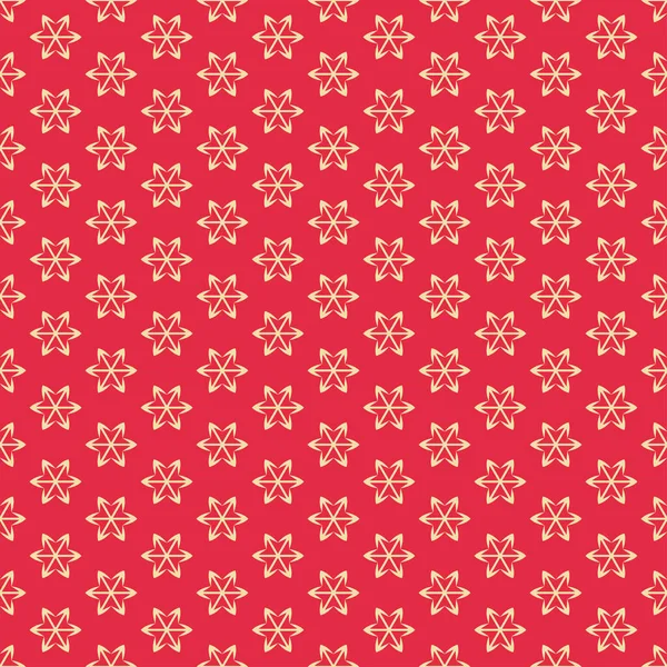 Beautiful Background Pattern Floral Ornaments Red Background Wallpaper Seamless Pattern — Stock Vector