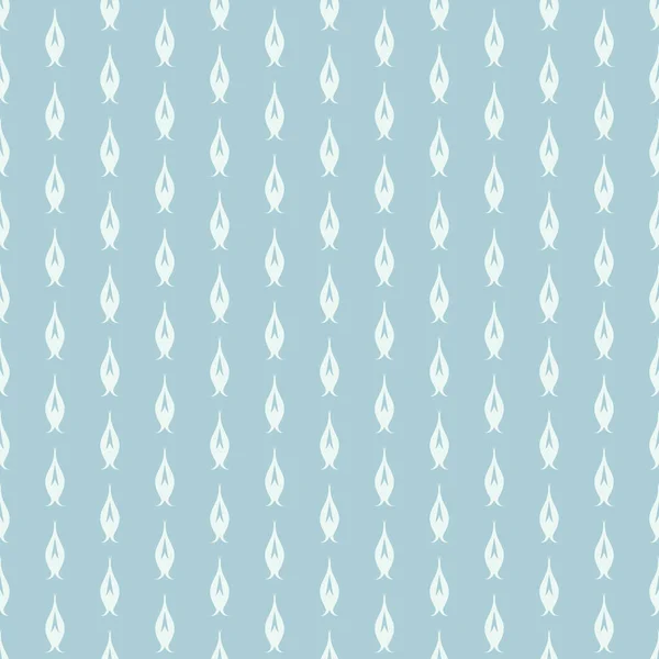 Eenvoudige Achtergrond Patroon Met Decoratieve Ornamenten Een Blauwe Achtergrond Behang — Stockvector