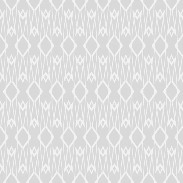 Background Pattern White Decorative Ornament Light Gray Background Wallpaper Seamless — Stock Vector